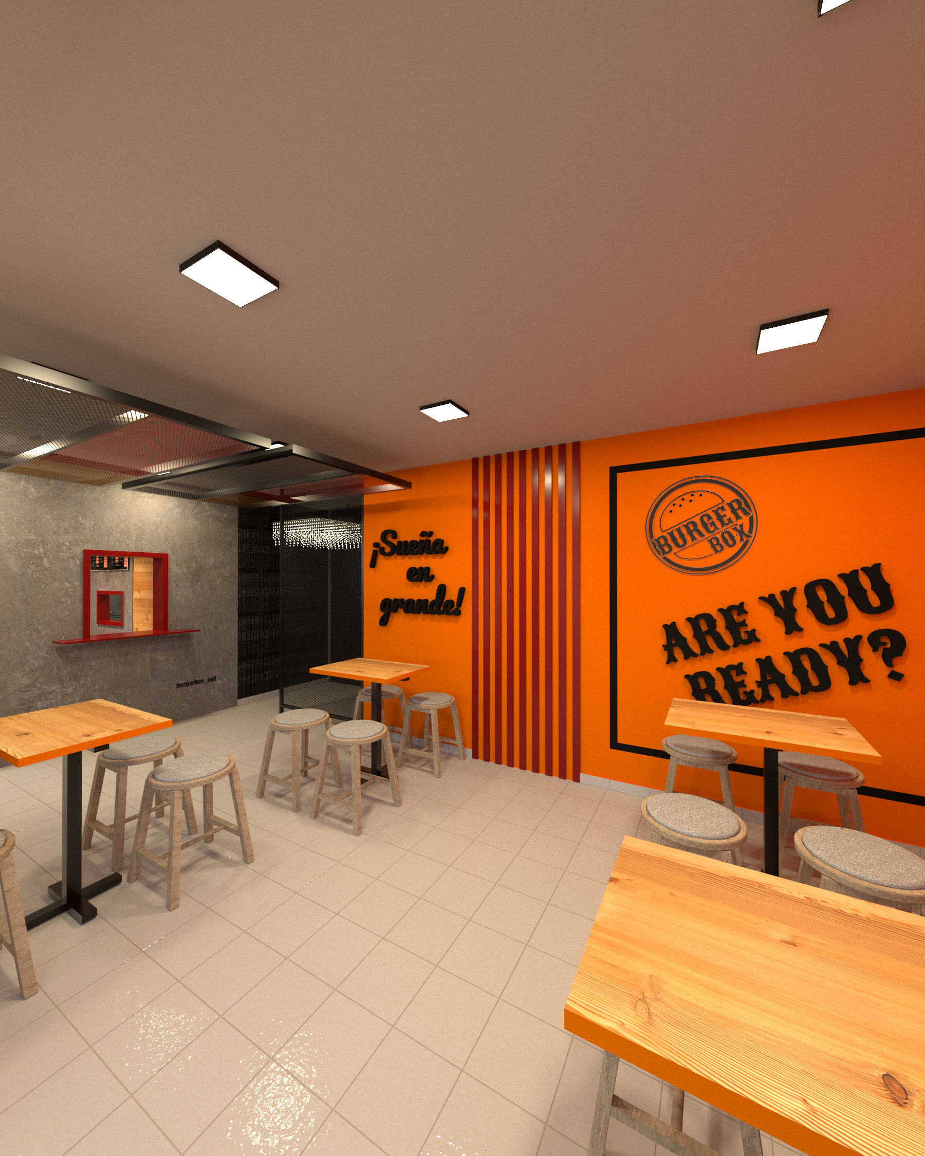 Restaurante Burger Box Cali - Sede Caney - Imagen 3